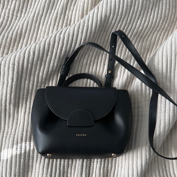 Polene Handbags - Polene Black Crossbody Bag